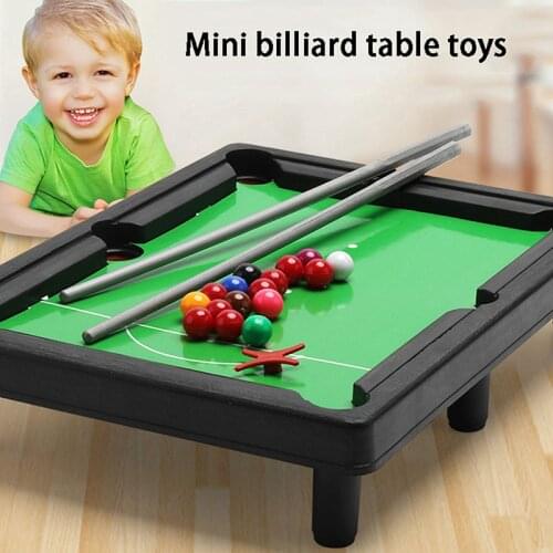 Newest Home Party Games Table Toys For Children Mini Billiards Snooker Toy Learn Kids Boys Parent Child Interaction Game Toys