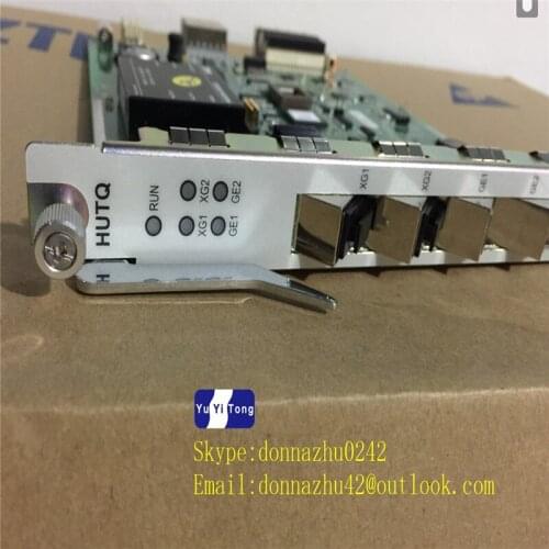 Original ZTE 4 ports 10 G plate uplink XUTQ for C300 olt. Xutq for C300 OLT with 2 pcs module Original 10 G uplink