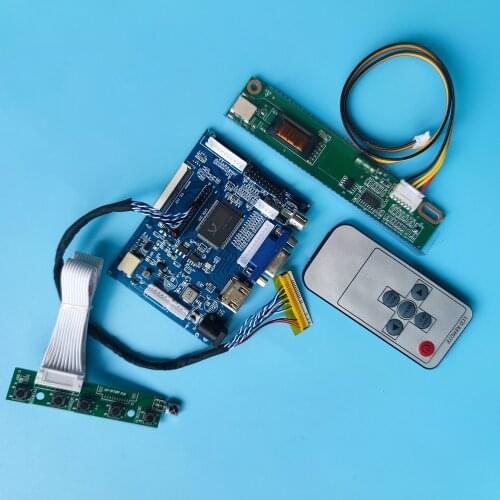 Controller driver board LCD LED For G150XGE/HSD101PFW2/B121EW07 l monitor VGA 2AV Kit 30pin Panel Screen HDMI