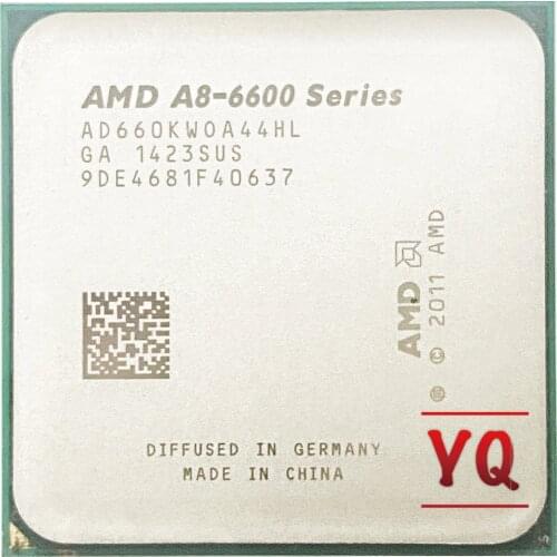 AMD A8-Series A8 6600K A8 6600 3.9GHz Quad-Core CPU Processor AD660KWOA44HL Socket FM2