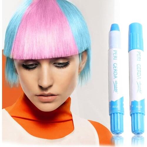 12 Color Professional Hair Dye Paint Crayon Chalk Pen Hair Color Disposable Temporary Changing Color Cream Hair Care & Styling