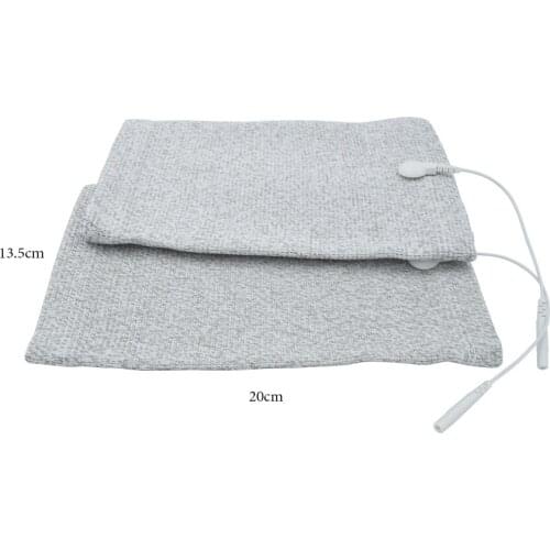 Conductive Fiber Electrode Knee pads Massager Acupuncture knee TENS Kneepads With Use With EMS Machines Joint pain relief