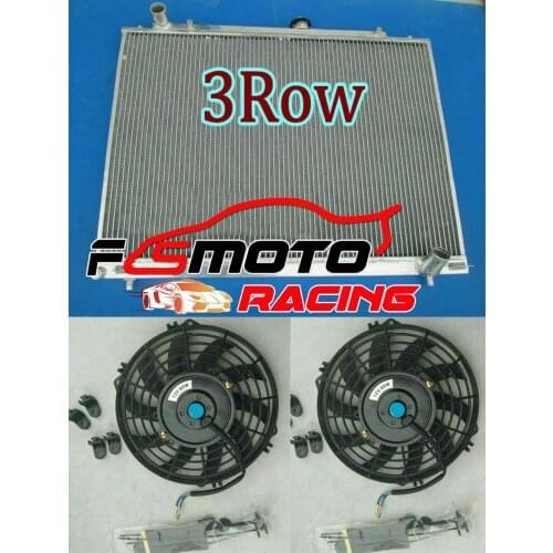 For Mitsubishi Pajero III IV Montero/Shogun/Sfx V60/V70/V80 NM NP NS NT 2.8L/3.2L V6 DID Diesel MT 2000-2017 Radiator & fans