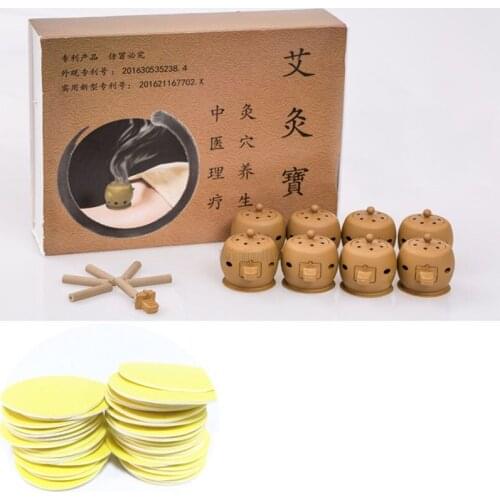 Moxa Therapy Massage Box Moxa Sticks Burner Heating Point Therapy Women Gynaecopathia Mini Moxa Tube Full Body Massager Tool