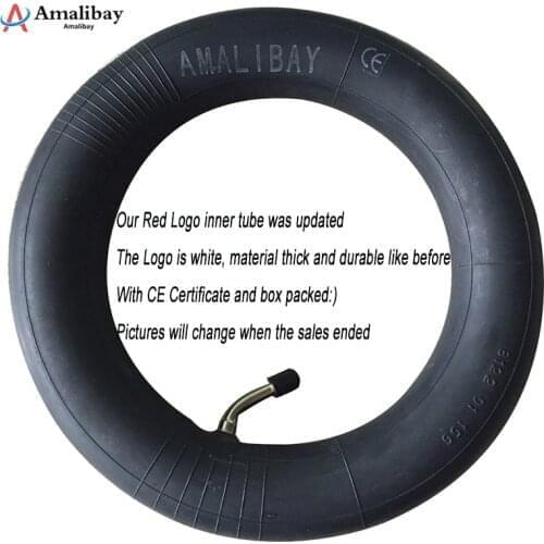 Amalibay Thicker Inner Tubes for Xiaomi M365 Pro Electric Scooter 8 1/2x2 Rubber Cameras Inflation Wheel Tyre Solid Outer Tires