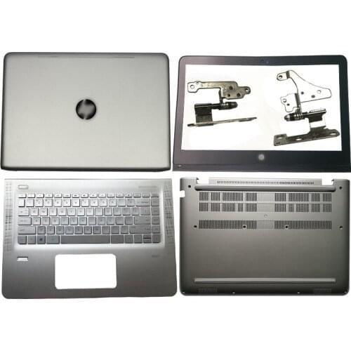 Laptop LCD Back Cover/Front Bezel/Hinges/Palmrest/Bottom Case For HP ENVY 14-J 14T-J000 Series 818098-001 818121-001 818100-001