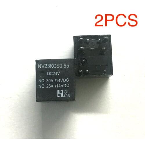 2pcs For Ford car Relay NV23KCS0.55 DC24V