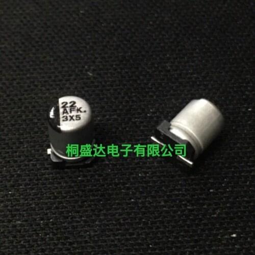 20pcs EEFK1A220R 10v22uf volume 4x5.8 patch capacitance fk-series high frequency low resistance