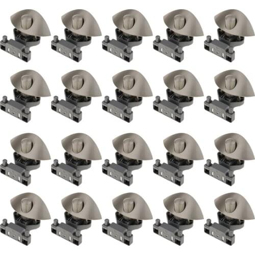 20 Pieces Push Button Catch Lock Cupboard Door Knob Campervan Caravan Motorhome