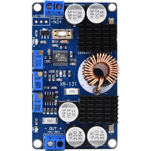 DC 5V-32V to 1V-30V 10A Automatic Step Up Down Voltage Regulator Charging Module LTC3780 Voltage