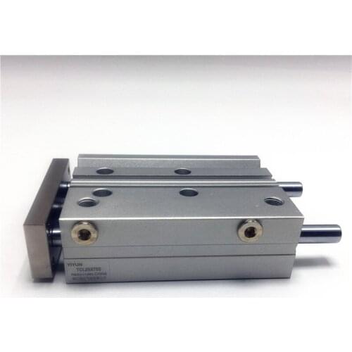 TCL20X75S TCM20X50S yiyun Triaxial guide cylinder Linear bearing type Pneumatic components Pneumatic tools TCL series