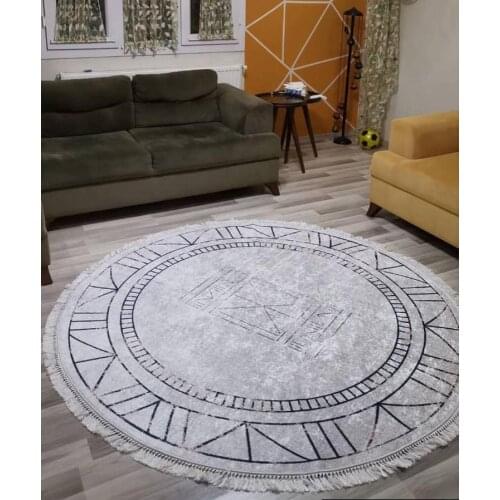 Decorative Soft Surface Stylish Non Slip Floor Living Room Bathroom Carpet