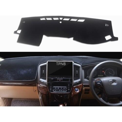 For Toyota Land Cruiser 200 FJ200 2016 2017 2018 2019 Right Hand Drive Dashboard Mat Against Light Accessories