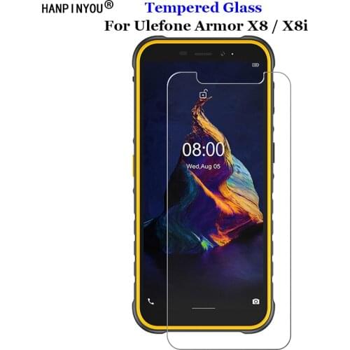For Ulefone Armor X8 5.7" Tempered Glass 9H 2.5D Premium Screen Protector Protection Film