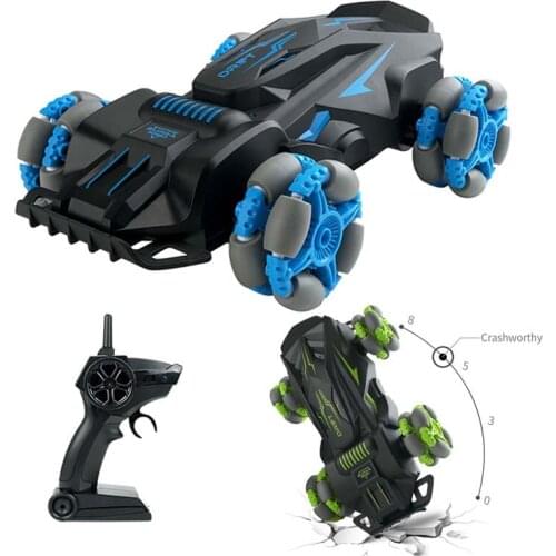 JJRC Q80 2.4G Remote Control Car 10km/h High Speed RC Stunt Car 360 Rotation Anti-collision Tire RC Drift Car Kids Gift