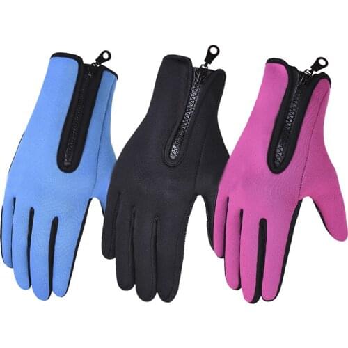 Men and women Outdoor Hiking Winter Bicycle Touch Screen Gloves Sports Riding Warm Gloves Winter Ski Windproof Gloves