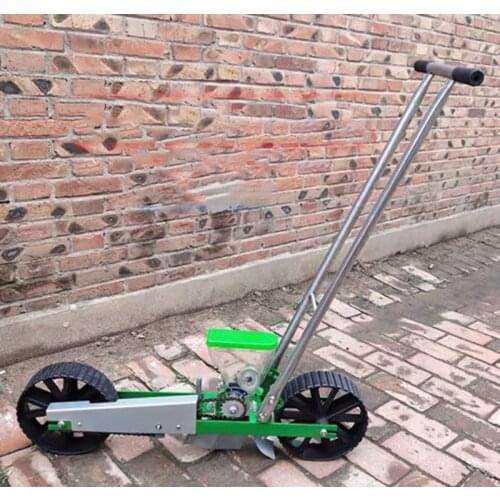 NEW Multifunctional Small Single-row Farmers Hand-push Vegetable Grain And Other Granular Seed Seeder For 1 Row