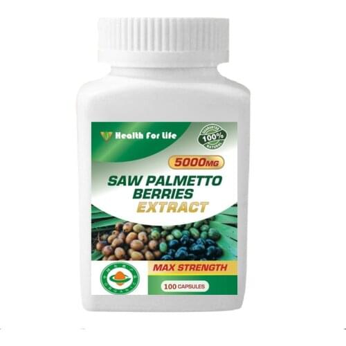 Saw Palmetto Powder 5000 mg 100 pcs Mens Health