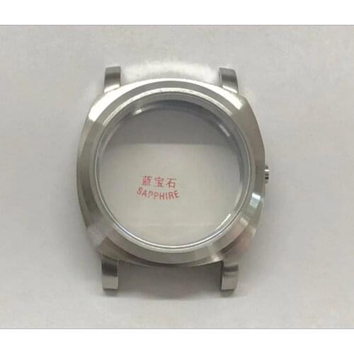 Sapphire crystal 44mm High quality 316L Stainless steel 111 watch cases fit ETA 6497/6498 Mechanical Hand Wind movement 22A