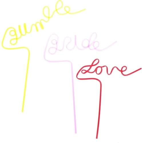 1pc Straws Bachelorette Party Favors Bride Straw For Bachelorette Party Decoration Plastic Rietjes