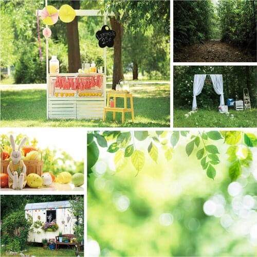 Spring Garden Grassland Easter Photography Backdrop Custom Background for Baby Children Portrait Pets Toy Photocall Fond Photo
