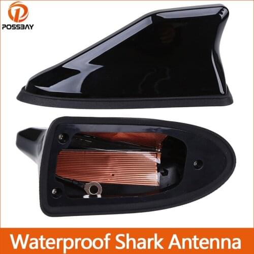 Waterproof Car Shark Antenna Auto Am/Fm Radio Aerials Stronger Signal for Mini Cooper/Suzuki Swift/Seat Ibiza/Citroen C4/BMW