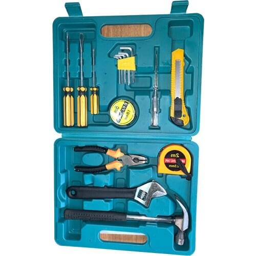 16-piece car repair tool box, household hardware kit, portable tool kit, multi-function screwdriver set