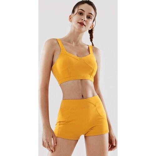 2 Piece Set Women Summer Seamless Yoga Set Crop Top Sport Bras Tank Yoga Shorts Sportsuit Workout Outfit Fitness Suit Gym Sets