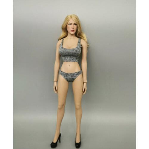 1/6th Bikini Underwear Set Model for 12" Female Body Doll