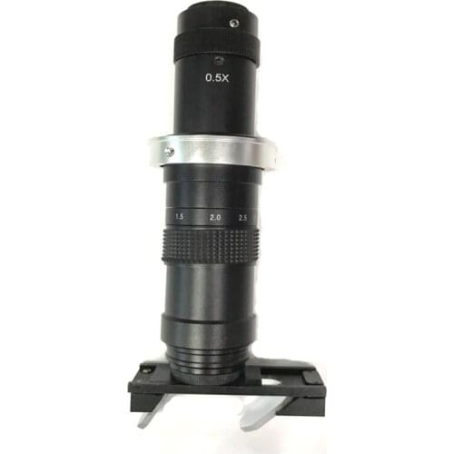 3D shape 180X C-mount lens Magnification zoom 3D parts attachment for industrial microscope smartphone repair