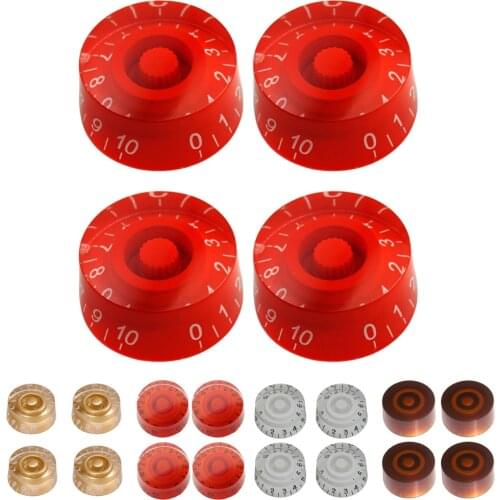 4pcs Guitar Control Volume Knobs s for Guitar Parts