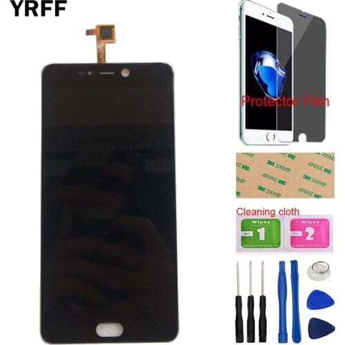 5.5" LCD Display Touch Screen For LEAGOO T5 T5C LCD Display Touch Screen Accessories Repair Part + Tools Protector Film