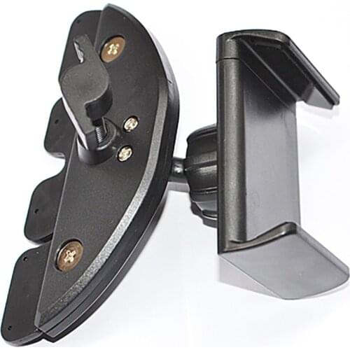 Car CD Stand Holder Universal Car CD Slot Mobile Phone GPS Sat Navigation ABS Stand Holder Mount Cradle Smartphone Accessories