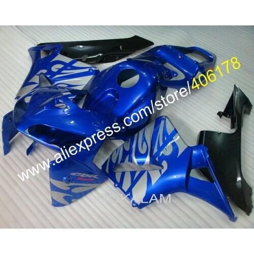 For Honda CBR600RR F5 2005-2006 CBR-600 RR 05-06 CBR600 600RR Blue Black Motorcycle Fairing Kit (Injection Molding)