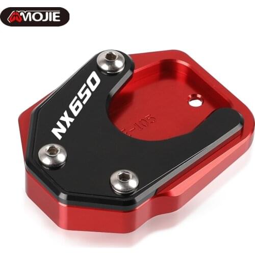 For Honda NX650 NX 650 J-X Dominator 1993 1994 1995 1996 1997 1998 1999 Kickstand Foot Side Stand Extension Pad Support Plate