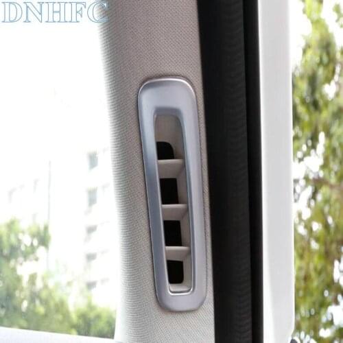 DNHFC high air conditioning outlet of the car is decorated with sequins for Mazda CX5 CX-5 2017 2018 car-styling