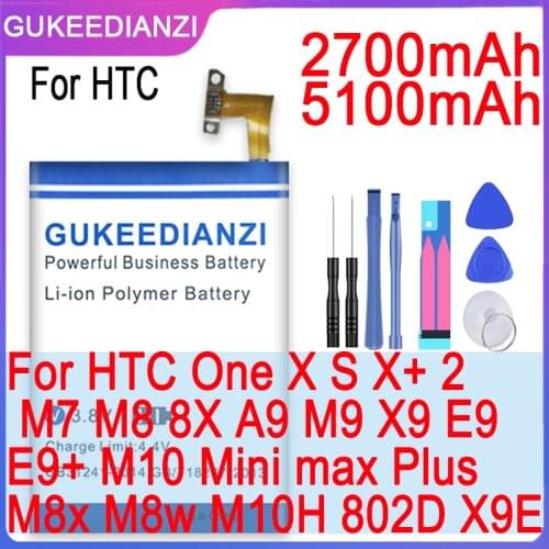 GUKEEDIANZI Batteries For HTC One X9 Phones China