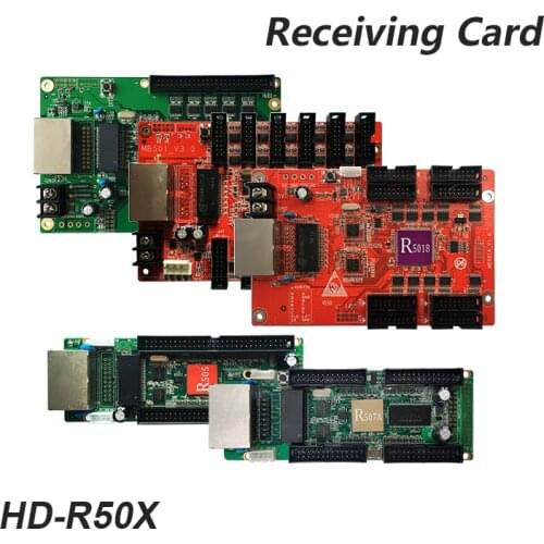 Huidu full color asyn led video display HD-R500 HD R501 HD R5018 HD R505 HD R507 Receiving Card Work with HD-C10/C10C/HD-C35/A3