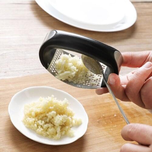 Garlic Machine Kitchen Stainless Steel Ginger Garlic Crushing Artifact Manual Household Garlic Crusher Home Tool