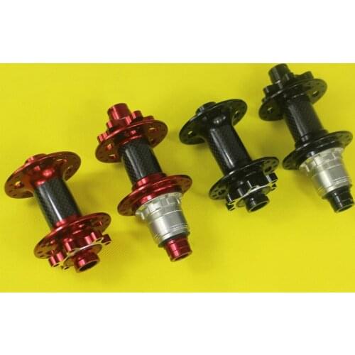 Powerway M64 MTB XC AM FR ENDURO disc carbon hubs 32 holes, front 163g rear 267g 100mm * M15 / 142mm X12 thru XX1 X01 XD 11s 12s