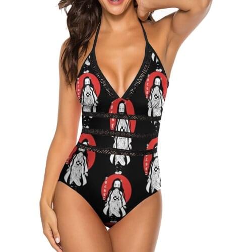 Kimetsu No Yaiba Swimsuit Lace Fancy Swimwear Surfing Big Chest In Bulk 1 Piece Bathing Suit