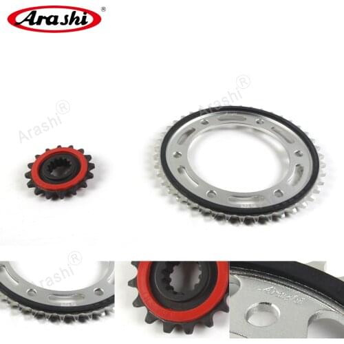 Arashi Drive Sprocket Kit For HONDA CBR1000 RR Fireblade SP1/SP2 ABS SC77B 2017 2018 2019 Sprocket 520 Pitch Front 16T Rear 43T