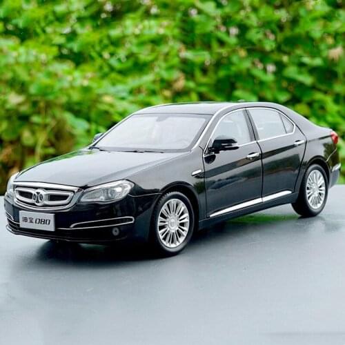 1/18 BAIC Senova D80 alloy casting car model collection ornaments holiday gifts Childrens toys