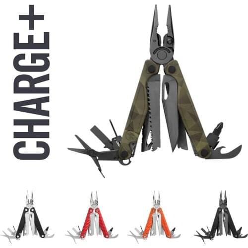 LEATHERMAN - Charge Plus Multitool with Scissors and Premium Replaceable Wire Cutters - 5 Colors