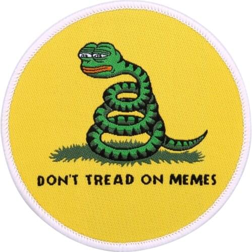 Don't Tread On Memes Pepe 4chan Kek Patches