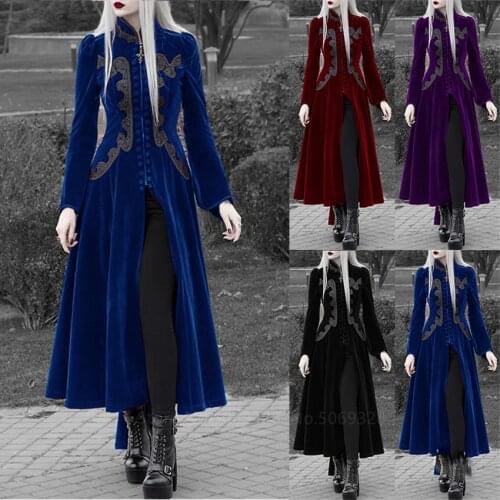 2021Winter New European Medieval Skirts Women Carnival Court Noble Palace Cosplay Costume Waist Dress Banquet Temperament Anime