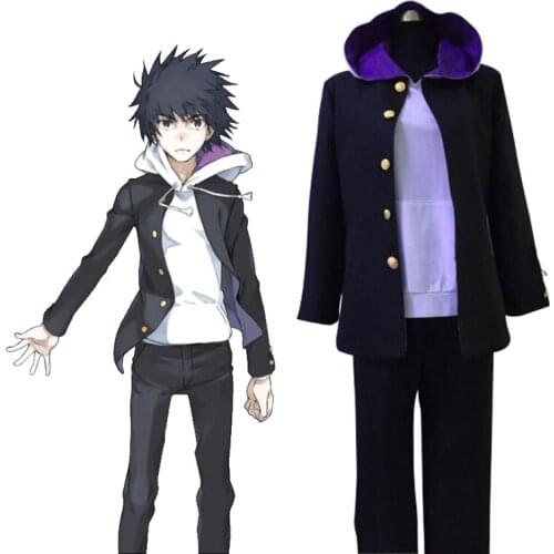 A Certain Magical Index Toaru Majutsu no Index Kamijou Touma Outfit Cosplay Costume