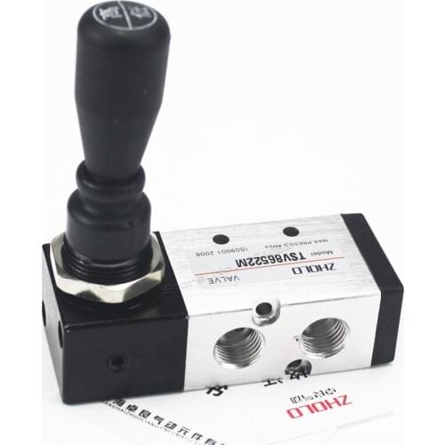 1/4" Manual Valve hand valve TSV86522M Pneumatic