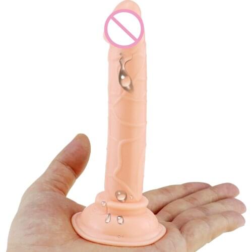 Realistic Dildo Sex Toys for Adult No Vibrator Butt Anal Plug Strap On Penis Suction Cup Silicone Clit G Spot Sex Toys For Women