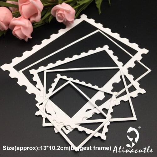 Die cut metal cutting die stamp gear border nesting frame Scrapbook album papercraft handmade card stencil art cutter